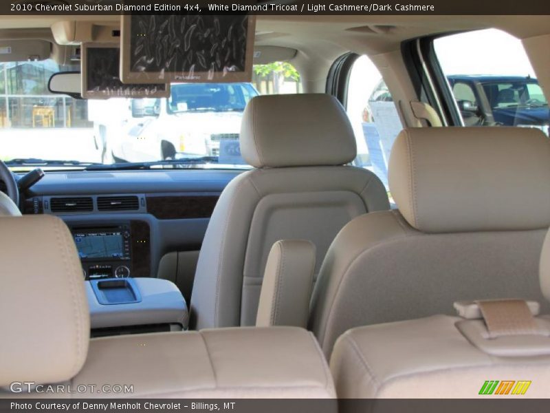 White Diamond Tricoat / Light Cashmere/Dark Cashmere 2010 Chevrolet Suburban Diamond Edition 4x4