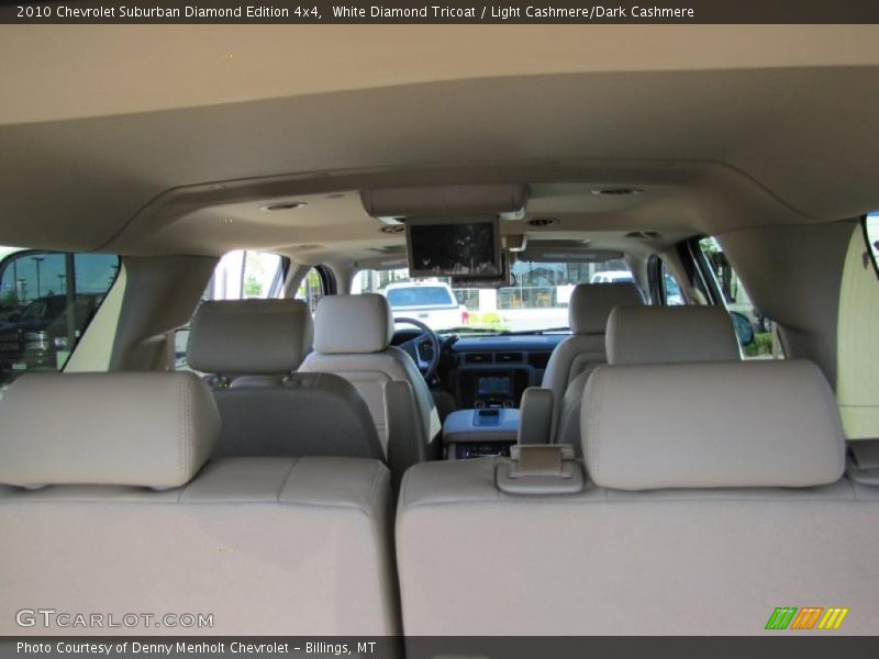 White Diamond Tricoat / Light Cashmere/Dark Cashmere 2010 Chevrolet Suburban Diamond Edition 4x4