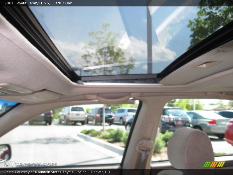 Black / Oak 2001 Toyota Camry LE V6