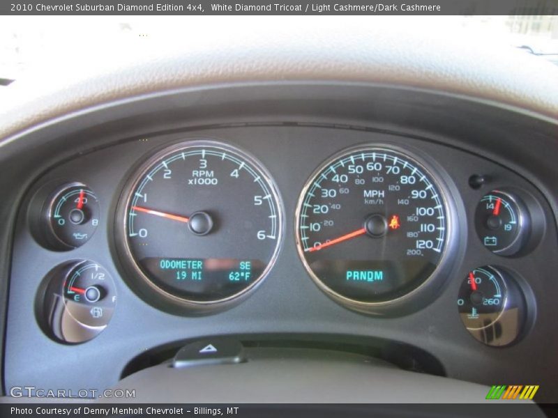  2010 Suburban Diamond Edition 4x4 Diamond Edition 4x4 Gauges