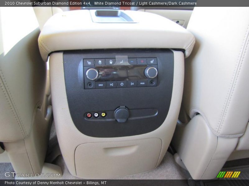 White Diamond Tricoat / Light Cashmere/Dark Cashmere 2010 Chevrolet Suburban Diamond Edition 4x4