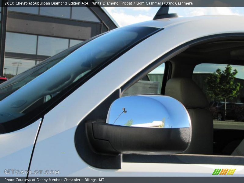 White Diamond Tricoat / Light Cashmere/Dark Cashmere 2010 Chevrolet Suburban Diamond Edition 4x4