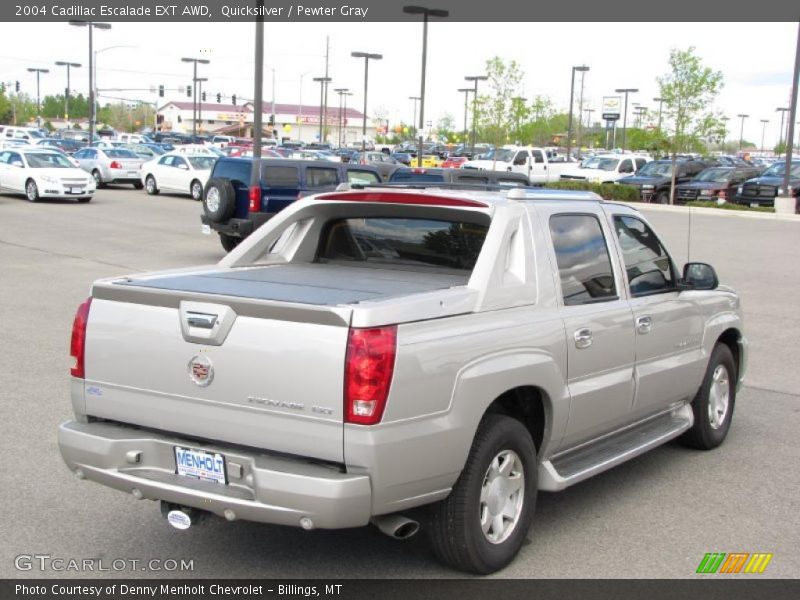 Quicksilver / Pewter Gray 2004 Cadillac Escalade EXT AWD