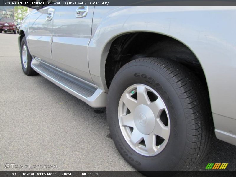 Quicksilver / Pewter Gray 2004 Cadillac Escalade EXT AWD