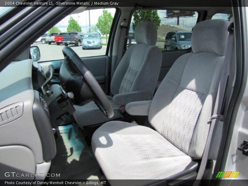 Silverstone Metallic / Medium Gray 2004 Chevrolet Venture LS