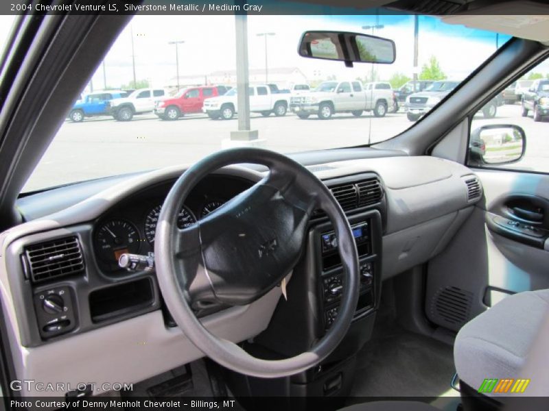 Silverstone Metallic / Medium Gray 2004 Chevrolet Venture LS