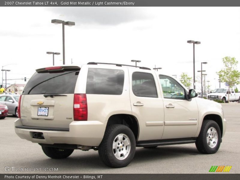 Gold Mist Metallic / Light Cashmere/Ebony 2007 Chevrolet Tahoe LT 4x4