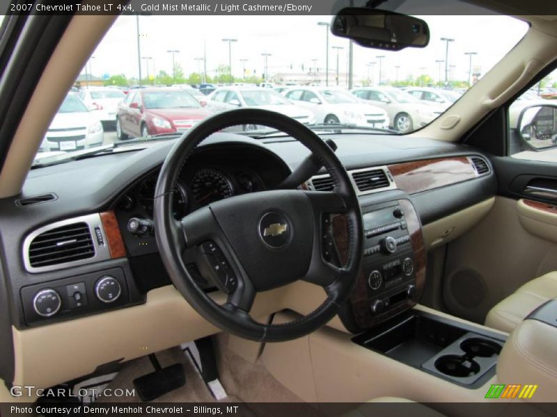 Gold Mist Metallic / Light Cashmere/Ebony 2007 Chevrolet Tahoe LT 4x4
