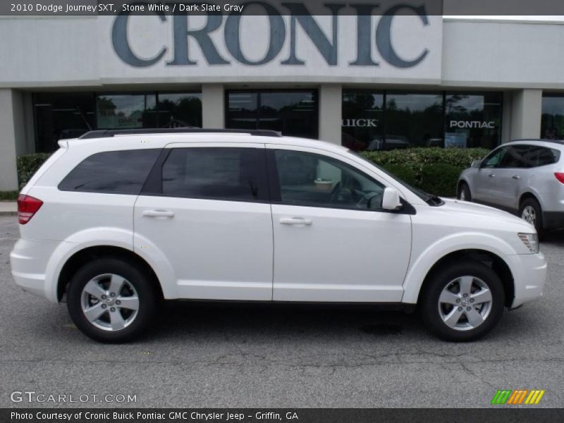 Stone White / Dark Slate Gray 2010 Dodge Journey SXT