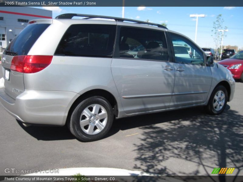 Silver Shadow Pearl / Stone 2005 Toyota Sienna LE