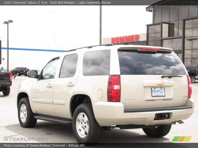 Gold Mist Metallic / Light Cashmere/Ebony 2007 Chevrolet Tahoe LT 4x4