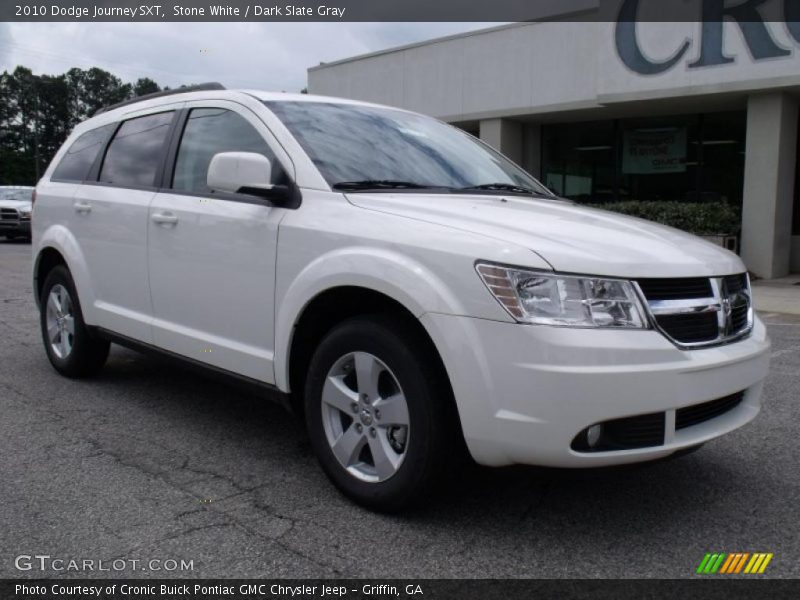 Stone White / Dark Slate Gray 2010 Dodge Journey SXT