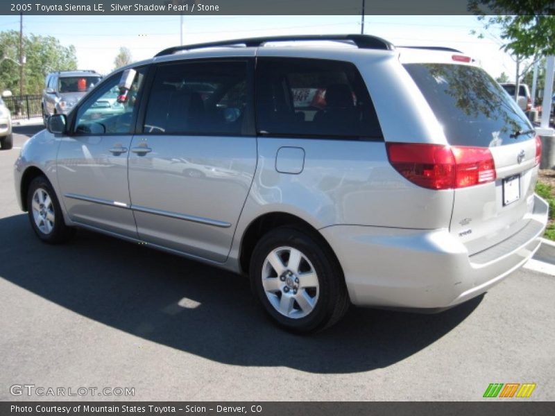 Silver Shadow Pearl / Stone 2005 Toyota Sienna LE