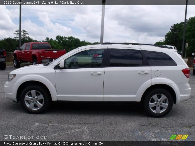 Stone White / Dark Slate Gray 2010 Dodge Journey SXT
