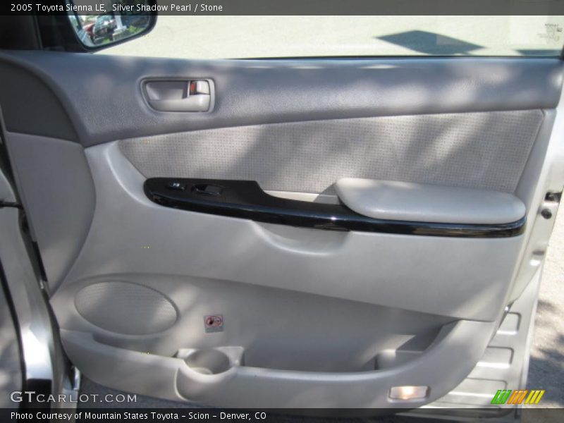 Silver Shadow Pearl / Stone 2005 Toyota Sienna LE