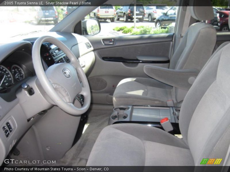 Silver Shadow Pearl / Stone 2005 Toyota Sienna LE