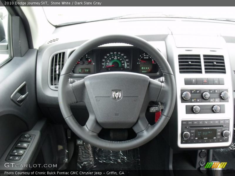 Stone White / Dark Slate Gray 2010 Dodge Journey SXT