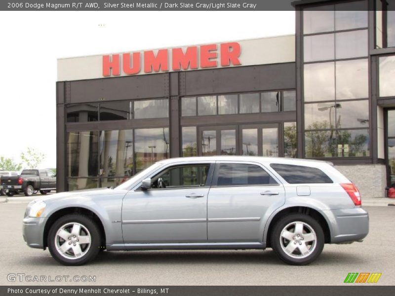 Silver Steel Metallic / Dark Slate Gray/Light Slate Gray 2006 Dodge Magnum R/T AWD