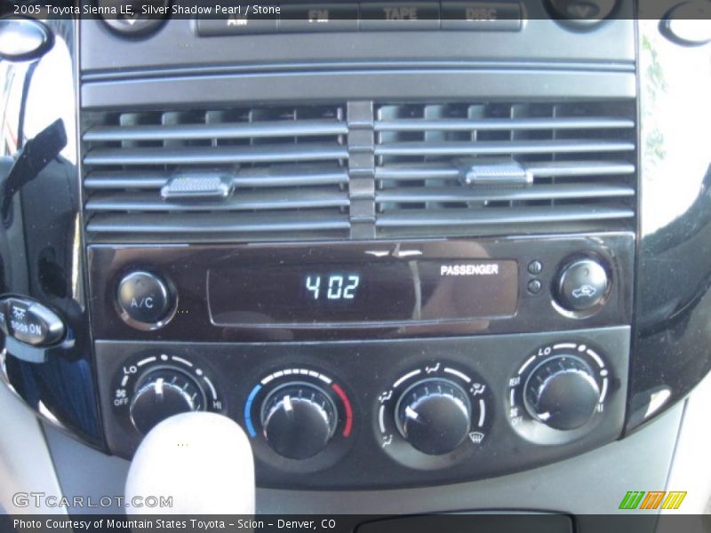 Silver Shadow Pearl / Stone 2005 Toyota Sienna LE