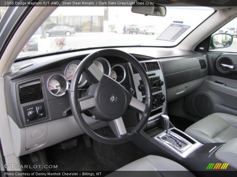 Silver Steel Metallic / Dark Slate Gray/Light Slate Gray 2006 Dodge Magnum R/T AWD