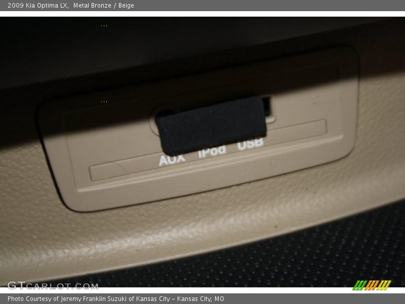 Metal Bronze / Beige 2009 Kia Optima LX