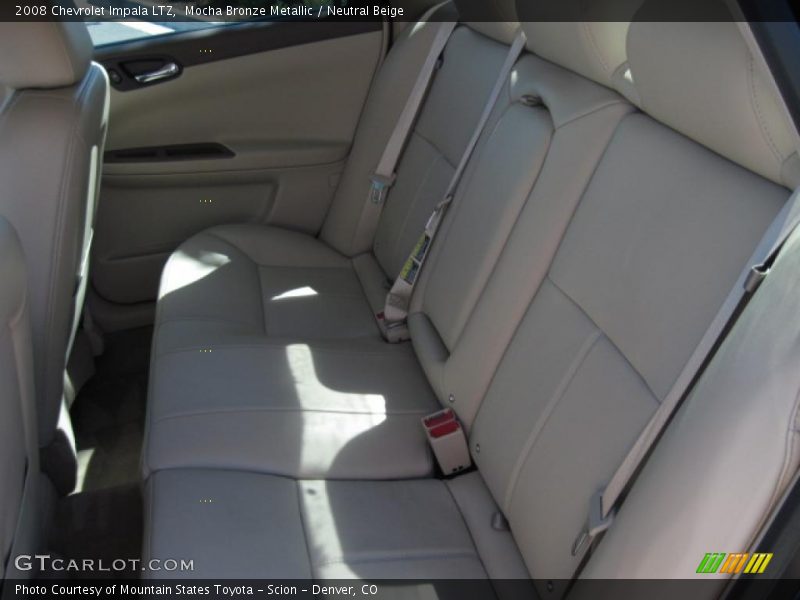 Mocha Bronze Metallic / Neutral Beige 2008 Chevrolet Impala LTZ