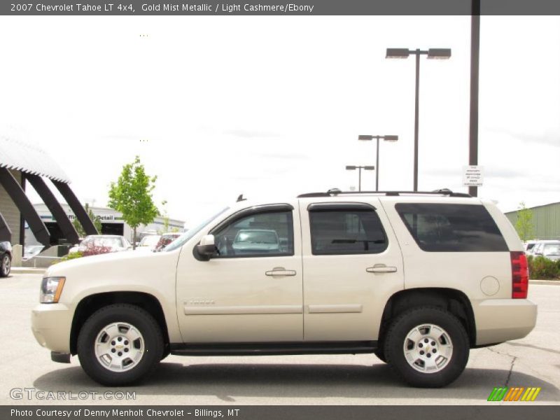 Gold Mist Metallic / Light Cashmere/Ebony 2007 Chevrolet Tahoe LT 4x4