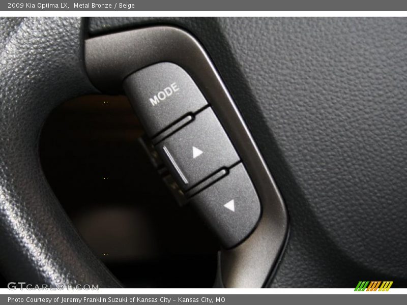 Metal Bronze / Beige 2009 Kia Optima LX
