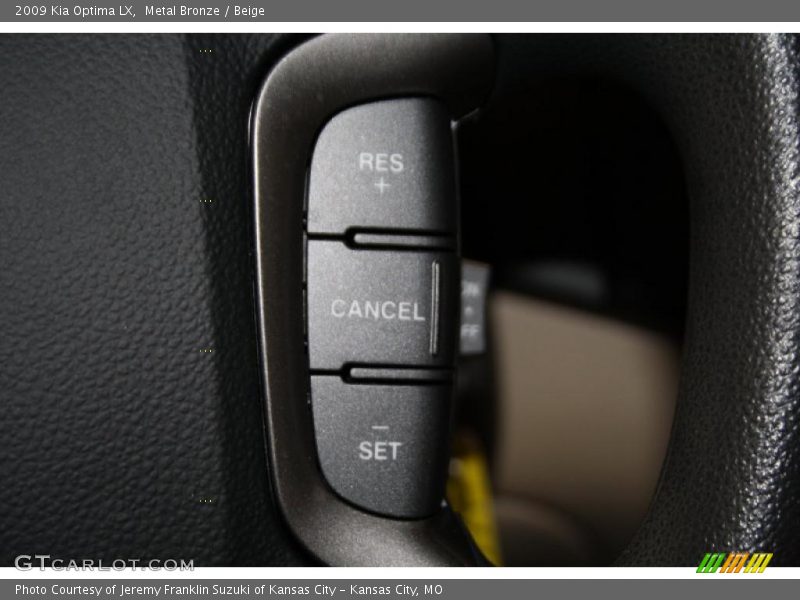 Metal Bronze / Beige 2009 Kia Optima LX