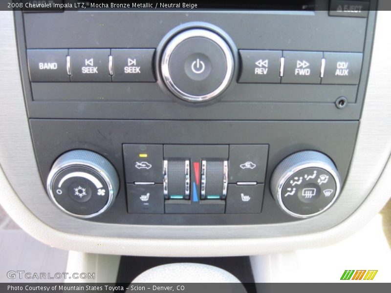 Mocha Bronze Metallic / Neutral Beige 2008 Chevrolet Impala LTZ