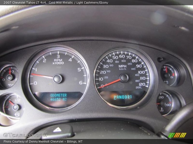 Gold Mist Metallic / Light Cashmere/Ebony 2007 Chevrolet Tahoe LT 4x4