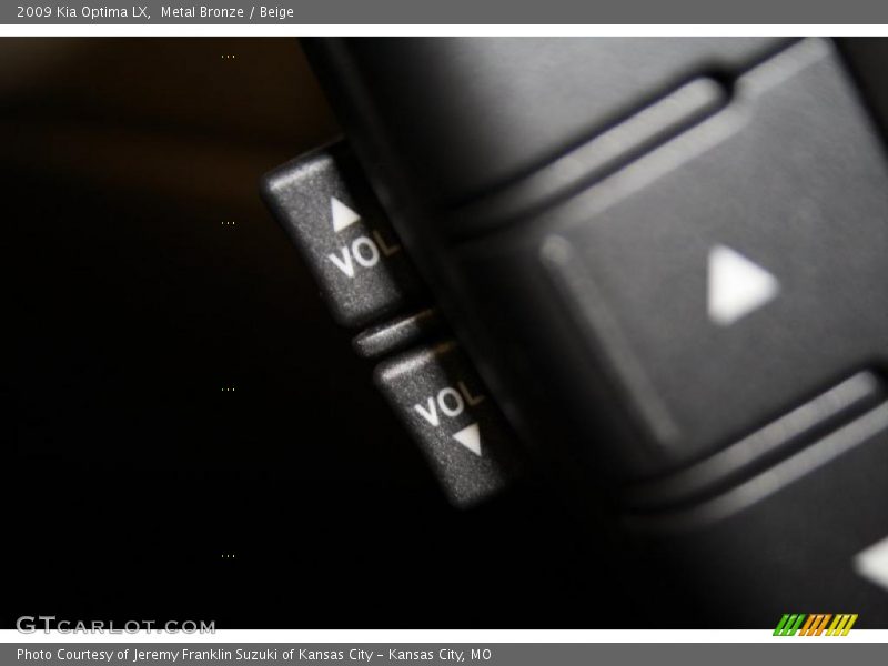 Metal Bronze / Beige 2009 Kia Optima LX