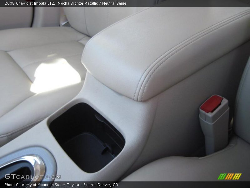 Mocha Bronze Metallic / Neutral Beige 2008 Chevrolet Impala LTZ