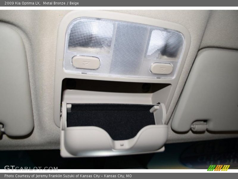 Metal Bronze / Beige 2009 Kia Optima LX