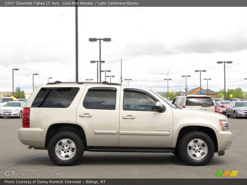 Gold Mist Metallic / Light Cashmere/Ebony 2007 Chevrolet Tahoe LT 4x4