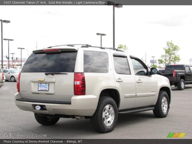 Gold Mist Metallic / Light Cashmere/Ebony 2007 Chevrolet Tahoe LT 4x4