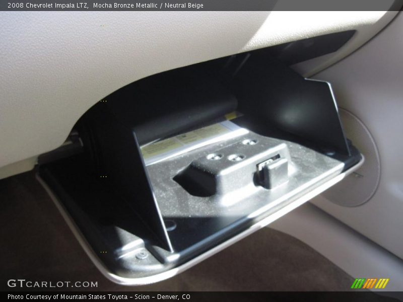 Mocha Bronze Metallic / Neutral Beige 2008 Chevrolet Impala LTZ