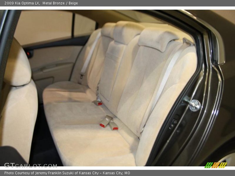 Metal Bronze / Beige 2009 Kia Optima LX