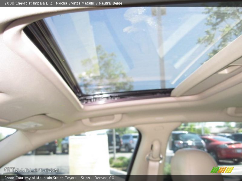 Mocha Bronze Metallic / Neutral Beige 2008 Chevrolet Impala LTZ