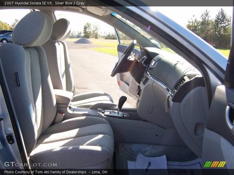 Silver Blue / Gray 2007 Hyundai Sonata SE V6