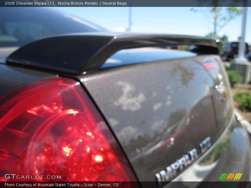 Mocha Bronze Metallic / Neutral Beige 2008 Chevrolet Impala LTZ
