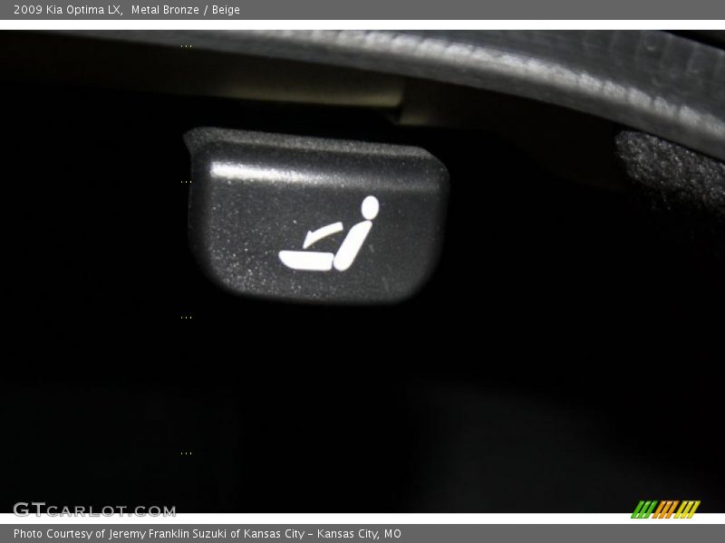 Metal Bronze / Beige 2009 Kia Optima LX