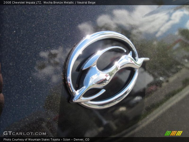 Mocha Bronze Metallic / Neutral Beige 2008 Chevrolet Impala LTZ