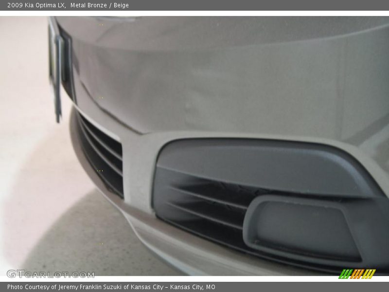 Metal Bronze / Beige 2009 Kia Optima LX
