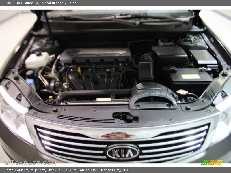 Metal Bronze / Beige 2009 Kia Optima LX