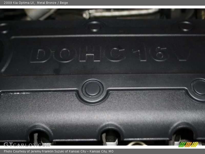 Metal Bronze / Beige 2009 Kia Optima LX