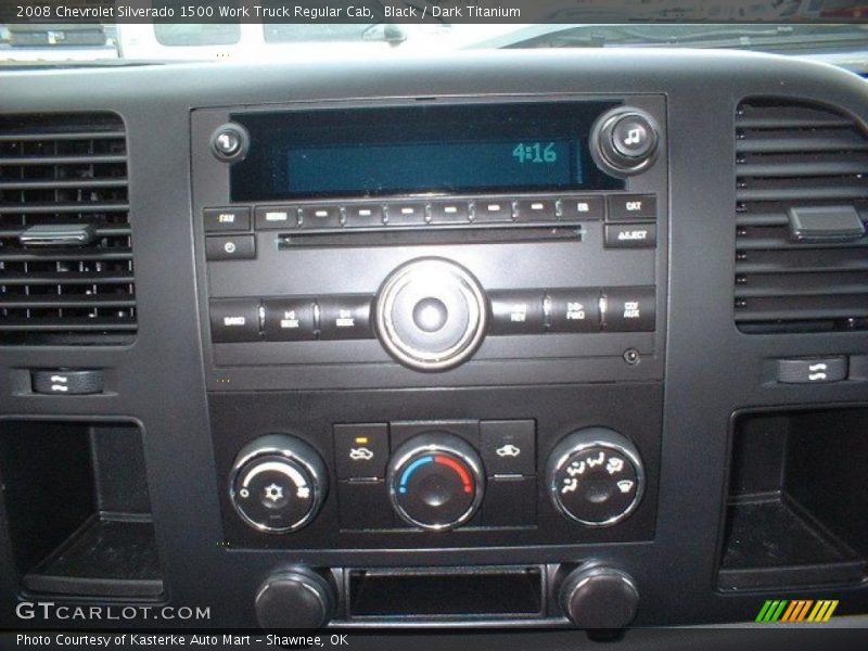 Black / Dark Titanium 2008 Chevrolet Silverado 1500 Work Truck Regular Cab
