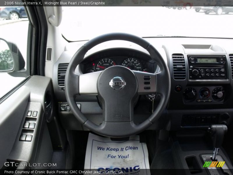 Midnight Blue Pearl / Steel/Graphite 2006 Nissan Xterra X