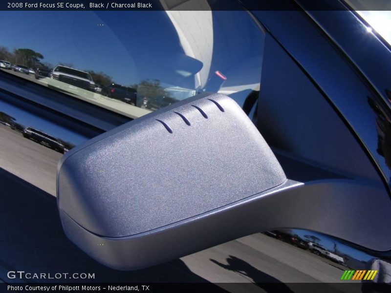 Black / Charcoal Black 2008 Ford Focus SE Coupe