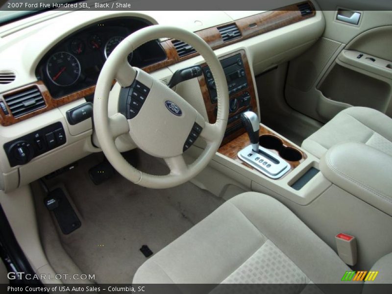 Black / Shale 2007 Ford Five Hundred SEL